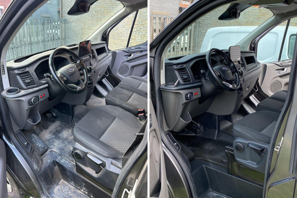 Interieur professioneel gereinigd – Zwevegem